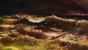 Ivan Aivazovsky Storm oil painting artist